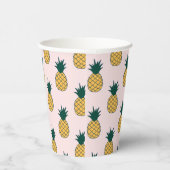Aloha Pineapple Papieren Bekers (Rechts)