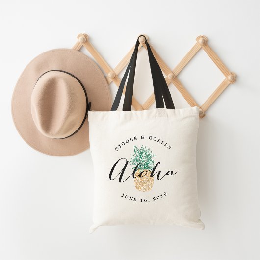 Aloha Pineapple | Sac de bienvenue Mariage