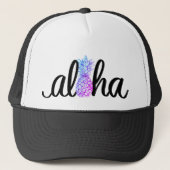 Aloha Pineapple Trucker Hat Trucker Pet (Voorkant)