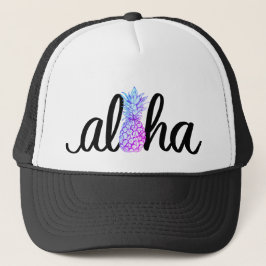 Aloha Pineapple Trucker Hat Trucker Pet