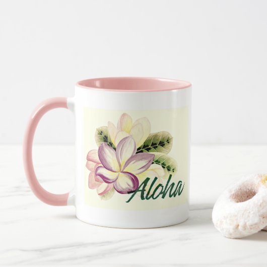 Aloha Plumeria Mok (Met donut)