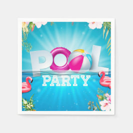 Aloha Pool Party Servet
