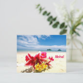 Aloha Post Card Briefkaart (Staand voorkant)