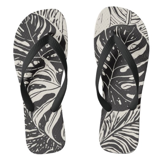 Aloha print slippers - teenslippers (Voetbed)