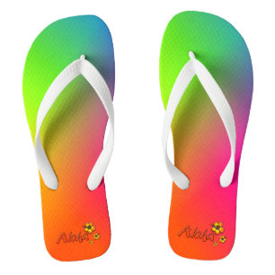 Aloha Rainbow Teenslippers