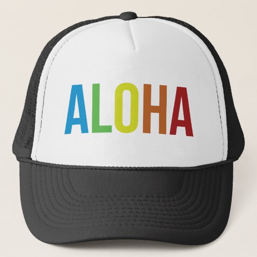 Aloha Rainbow Trucker Pet (Voorkant)
