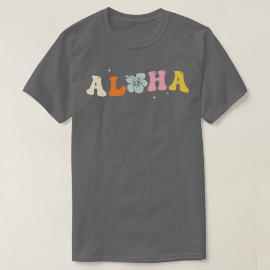 Aloha Retro TShirt (Design devant)