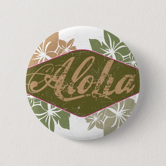 Aloha Ronde Button 5,7 Cm (Voorkant)