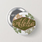 Aloha Ronde Button 5,7 Cm (Voorkant /achterkant)