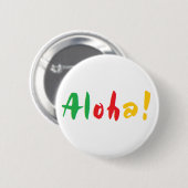 aloha ronde button 5,7 cm (Voorkant /achterkant)