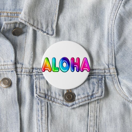 Aloha Ronde Button 7,6 Cm (In situ)