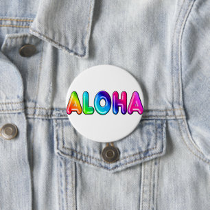 Aloha Ronde Button 7,6 Cm