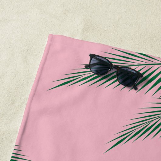 Aloha roze strandlaken (In situ)