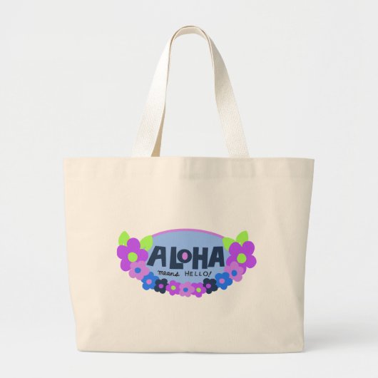 Aloha Signifie Hello Beach Sac (Devant)