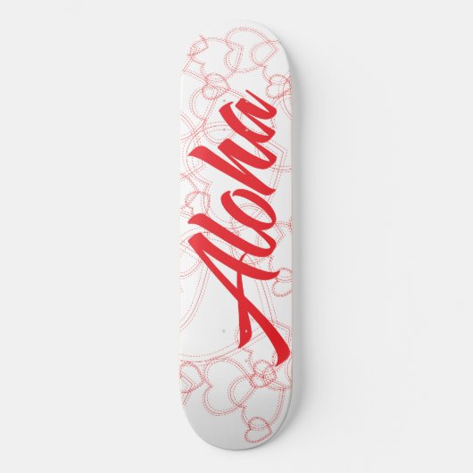 ALOHA SKATEBOARD (Voorkant)