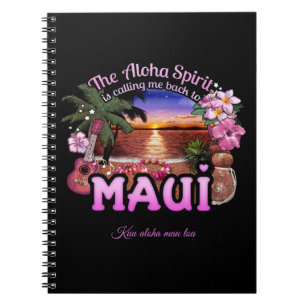 Aloha Spirit belt me terug naar Maui Notitieboek
