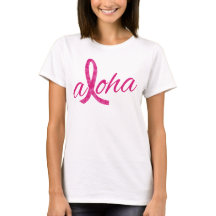 Aloha Spirit Roze Lint Ontwerp voor Borstkanker