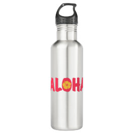 Aloha Stainless Steel Water Bottle Waterfles