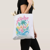 "Aloha State of Mind" Funny Boho Coastal  Draagtas (Dichtbij)