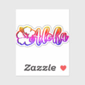 Aloha Sticker (Vel)