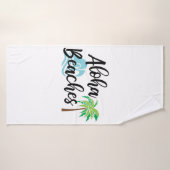 aloha-stranden badhanddoek (Badhanddoek)