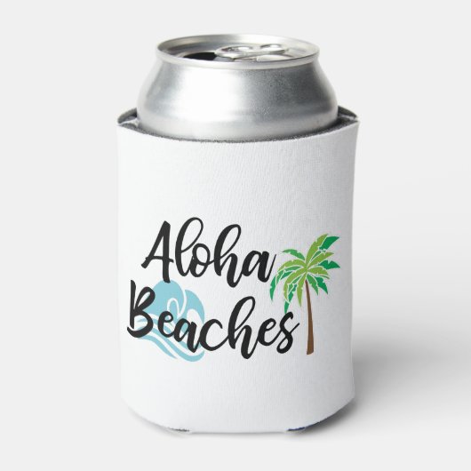 aloha-stranden blikjeskoeler (Blikje Voorkant)