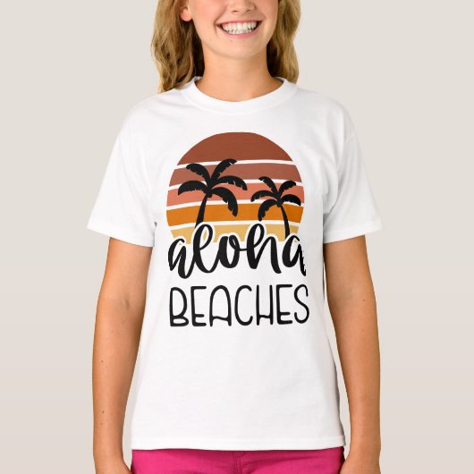 Aloha Stranden T-shirt (Voorkant)