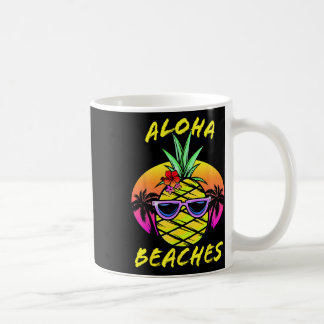 Aloha Stranden T-shirt Vrouwen Mannen Peuters Anan Koffiemok