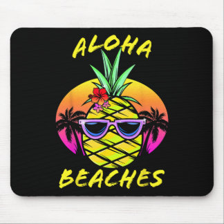 Aloha Stranden T-shirt Vrouwen Mannen Peuters Anan Muismat