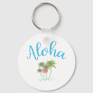 Aloha strandt Hawaiian Style Summer Sleutelhanger