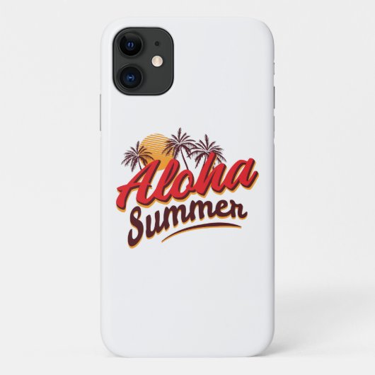 Aloha Summer Case-Mate iPhone Case (Achterkant)