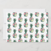 Aloha Summer Luau Party Invitation (Dos)