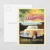 Aloha! Summer Tropical Paradise Briefkaart (Voorkant / Achterkant)