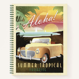 Aloha! Summer Tropical Paradise Notitieboek
