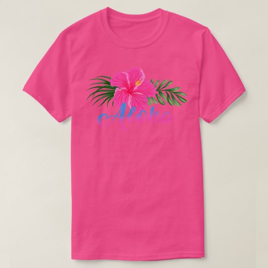 Aloha Summer Vacation Hawaii Aloha Lovers Dames Me T-shirt (Design voorkant)