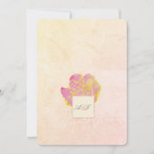 Aloha Sunrise Arch Waterverf Uitnodiging (Voorkant)