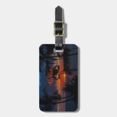 Aloha Sunset Bagagelabel (Voorkant verticaal)