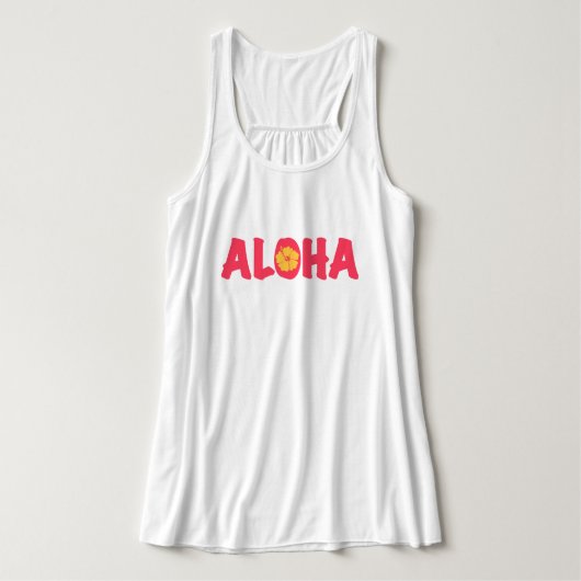 Aloha Tanktop (Design voorkant)