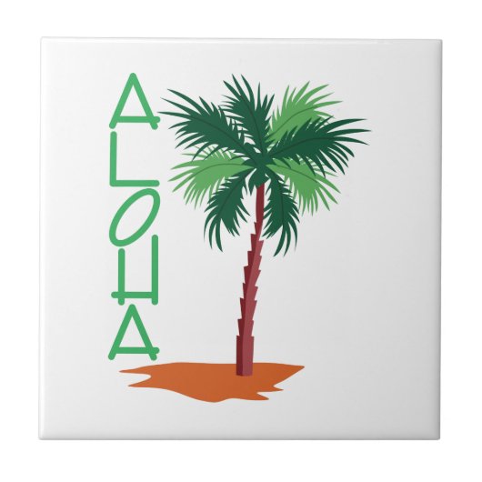 Aloha Tegeltje (Voorkant)
