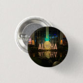 Aloha teken #1 Button (Voorkant /achterkant)