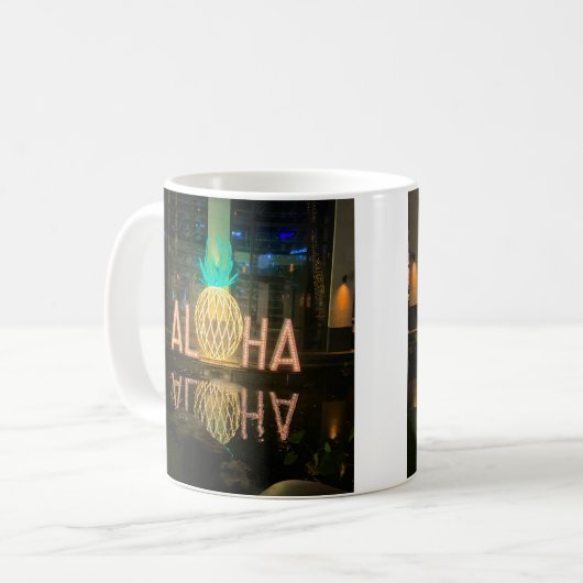 Aloha teken #1 Mok (Voorkant links)