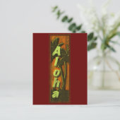 Aloha-teken Briefkaart (Staand voorkant)