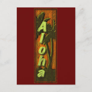 Aloha-teken Briefkaart
