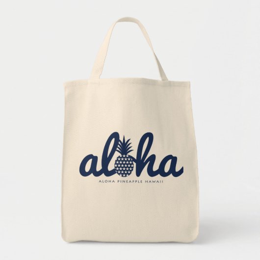 aloha tote bag (Voorkant)