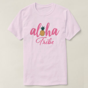 Aloha Tribe Pink T-shirt