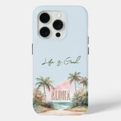 Aloha Tropical Beach Palmbomen Case-Mate iPhone Case (Achterkant)