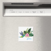 Aloha Tropical Flowers Magnet (In Situ (Lave-vaisselle))