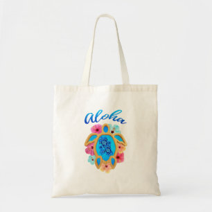 Aloha Tropical Honu Zee Turtle Tote Bag