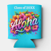 Aloha Tropical Luau Afstuderen Party Cooler (Achterkant)