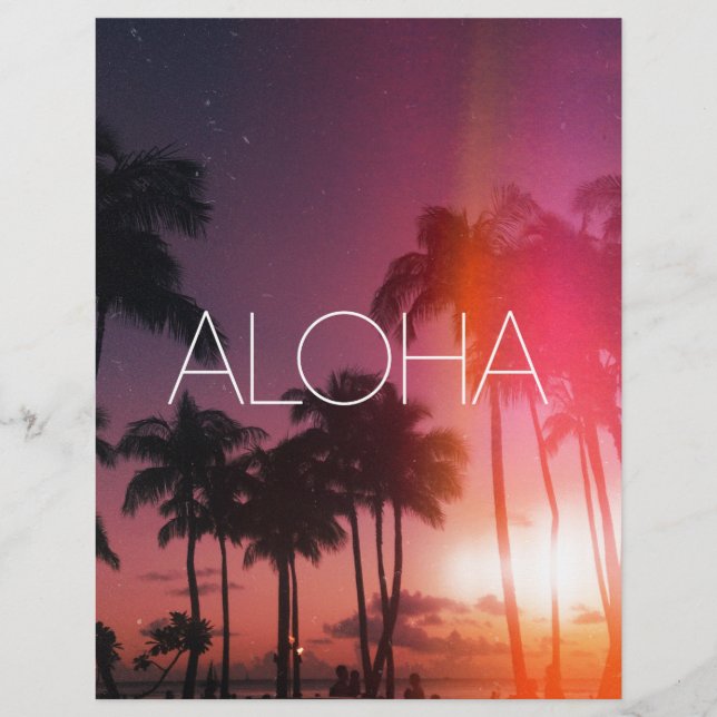 Aloha Tropical Night (Voorkant)